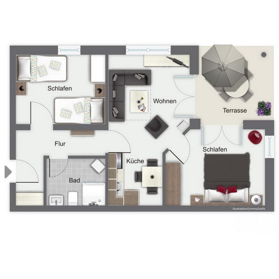 Duenenblick Wohnung 38 بولتينهاجين المظهر الخارجي الصورة